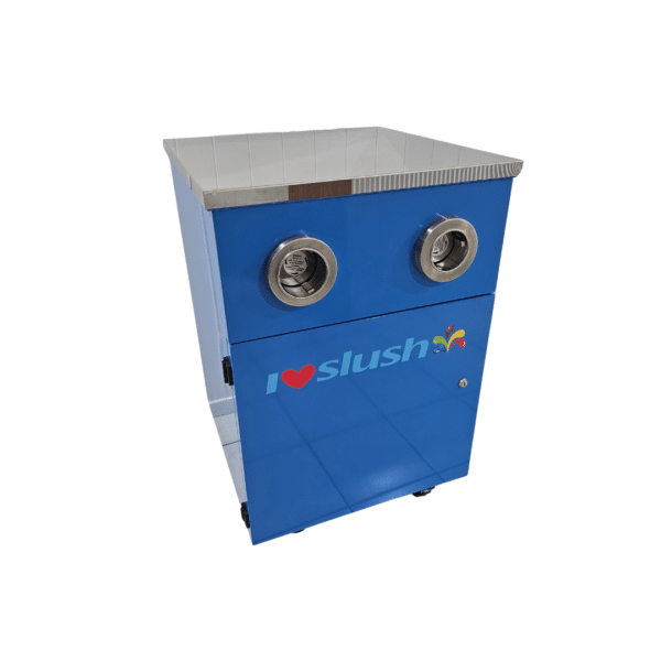 Blue Metal Machine Cabinet